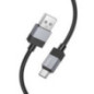 Cable USB A to USB C Hoco 3A 1 m X110 black Cable USB A to USB C Hoco 3A 1 m X110 black