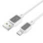 Cable USB A to Micro USB Hoco 2,4A 1 m X108 white