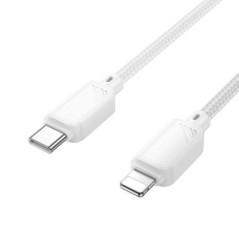 Cable USB C to Lightning Hoco PD 27W 1 m X113 white