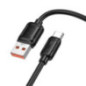 Cable USB A to USB C Hoco PD 5A 100W 1 m X115 black Cable USB A to USB C Hoco PD 5A 100W 1 m X115 black