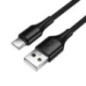 Cable USB A to USB C Hoco 3A 1 m X120 black Cable USB A to USB C Hoco 3A 1 m X120 black