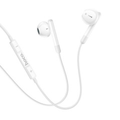 HOCO wire earphones Type C with microphone M93 white