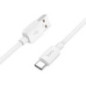 Cable USB A to USB C Hoco PD 2,4A 27W 1 m X96 white Cable USB A to USB C Hoco PD 2,4A 27W 1 m X96 white