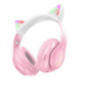 HOCO wireless bluetooth headphones W42 Cat Ear cherry blossom HOCO wireless bluetooth headphones W42 Cat Ear cherry blossom