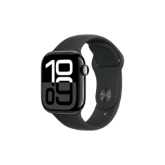 Watch Apple Watch Series 10 GPS 42mm Jet Black Aluminium Case with Sport Band M/L - Black