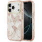 GUESS case for IPHONE 17 Pro compatible with MagSafe GUHMP17LHMILVTGP (PC TPU Jungle Tonal Triangle) pink