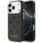 GUESS case for IPHONE 17 Pro compatible with MagSafe GUHMP17LPSPOSSSK (PU W/ Peony Hot Stamp Script) black