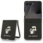 KARL LAGERFELD case for SAMSUNG Z Flip7 KLHCZF7SAPKCNPK (Saffiano KC PIN) black