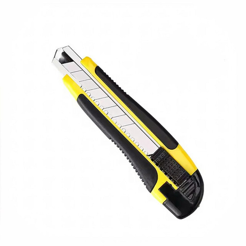 Upholstery knife with replaceable broken blade 18 cm RC-K-790 black yello Upholstery knife with replaceable broken blade 18 cm RC-K-790 black yello