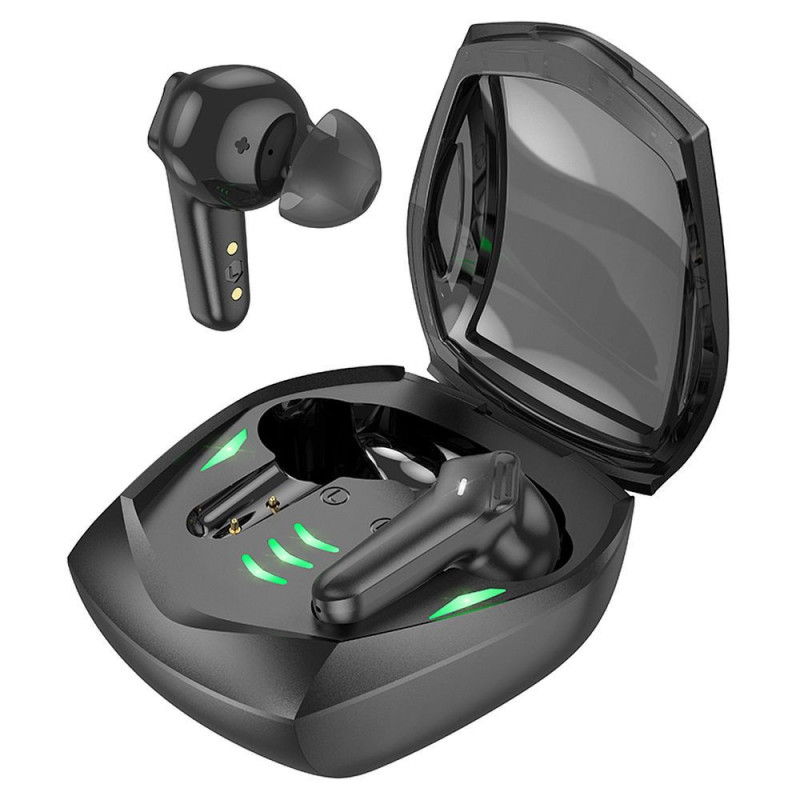 HOCO wireless gaming earphones bluetooth TWS EW28 black HOCO wireless gaming earphones bluetooth TWS EW28 black
