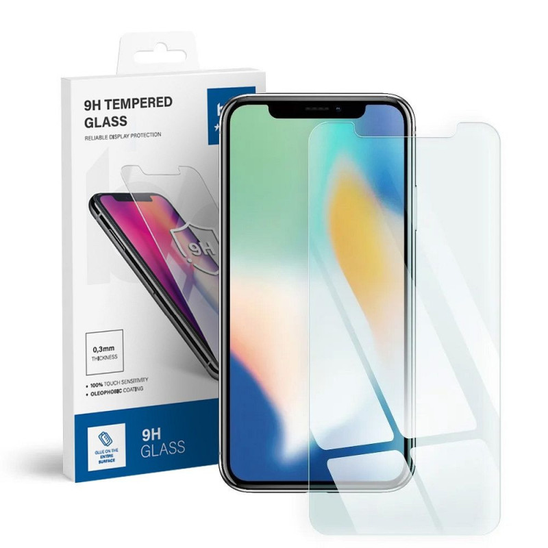 Premium Tempered Glass 9H (QUALITY-LEVEL A+) für APPLE iPhone X/Xs