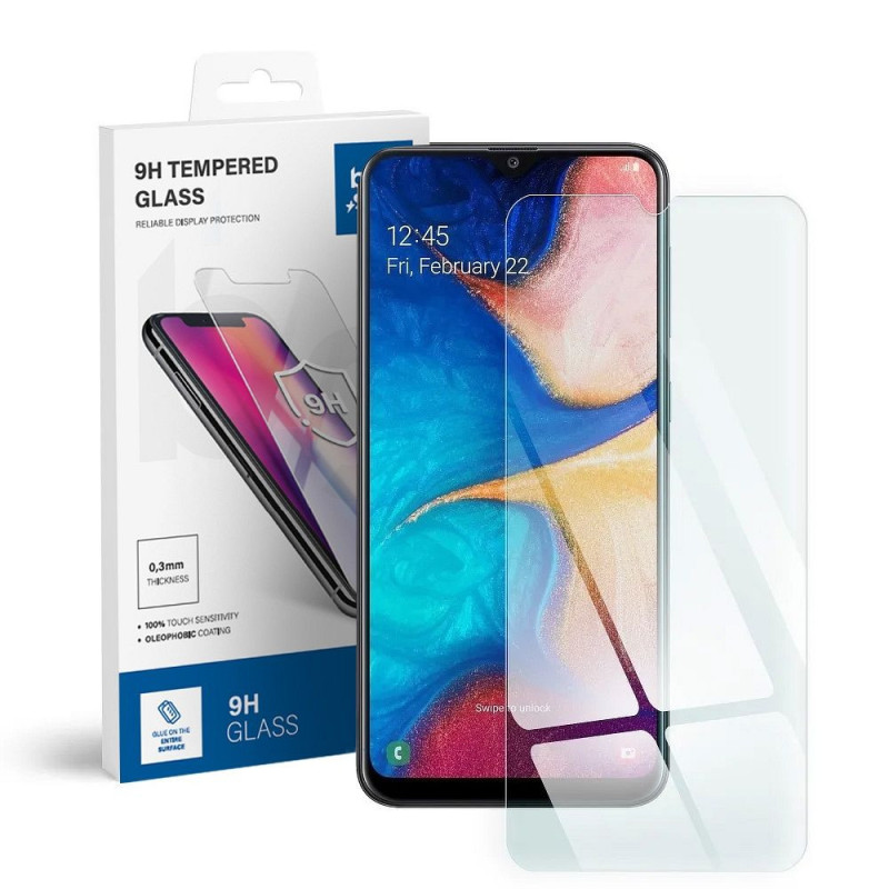 Premium Tempered Glass 9H (QUALITY-LEVEL A+) für SAMSUNG Galaxy A20e