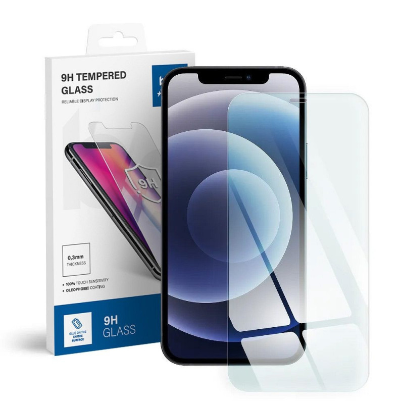 Premium Tempered Glass 9H (QUALITY-LEVEL A+) für APPLE iPhone 12 / 12 Pro