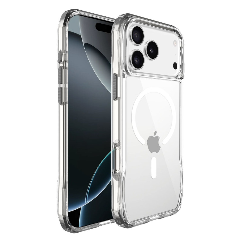 ROAR case SLIM DEFENDER compatible with MagSafe for IPHONE 17 Pro transparent