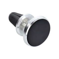 Magnetic car holder for air vent silver