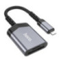 Card reader SD / TF Hoco Lightning UA25 gray