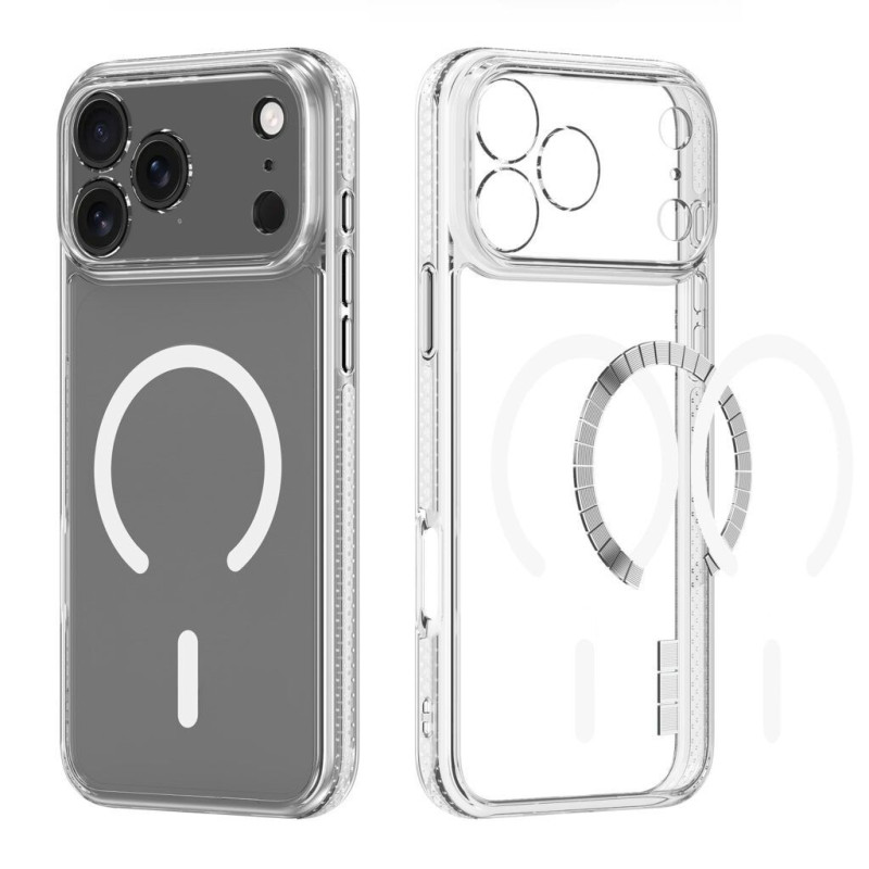DUX DUCIS case CLIN MAG compatible with MagSafe for IPHONE 17 PRO MAX (Open Ring Version) Max transparent DUX DUCIS case CLIN MAG compatible with MagSafe for IPHONE 17 PRO MAX (Open Ring Version) Max transparent