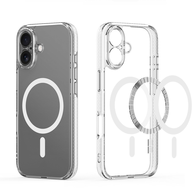 DUX DUCIS case CLIN MAG compatible with MagSafe for IPHONE 17 transparent DUX DUCIS case CLIN MAG compatible with MagSafe for IPHONE 17 transparent