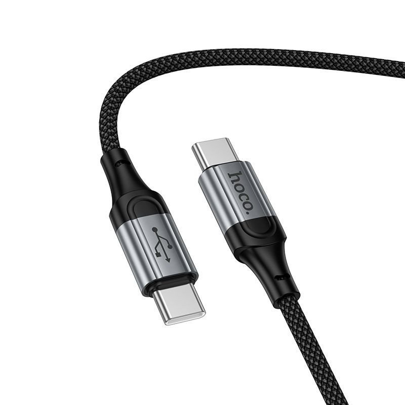 Cable USB C to CUSB Hoco PD 60W 1,5 m X121 black Cable USB C to CUSB Hoco PD 60W 1,5 m X121 black