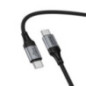 Cable USB C to CUSB Hoco PD 60W 1,5 m X121 black Cable USB C to CUSB Hoco PD 60W 1,5 m X121 black