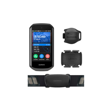 Garmin Edge 1050 3.5 GPS Bundle - Black
