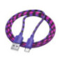 Cable USB A to USB C Hoco 3A 1 m X116 gradient purple