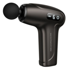 Electric mini silent massager GUN Hoco HP51 metal gray