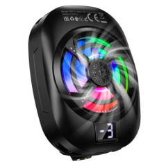 Mobile phone fan cooler Hoco GM76 black