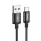 Cable USB A to USB C Hoco 3A 2 m X89 black Cable USB A to USB C Hoco 3A 2 m X89 black