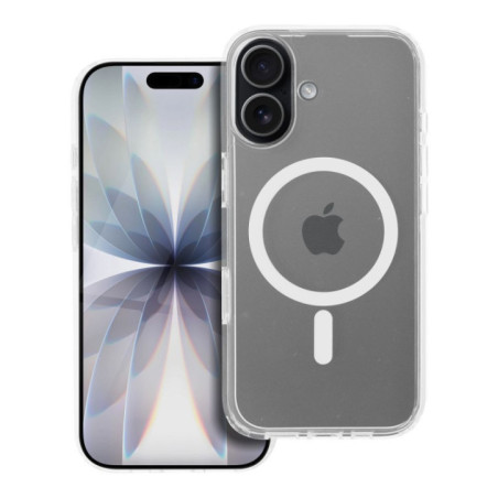 Clear Elite Mag Cover antiyellowing compatible with Camera Control button and MagSafe for IPHONE 17 transaprent
