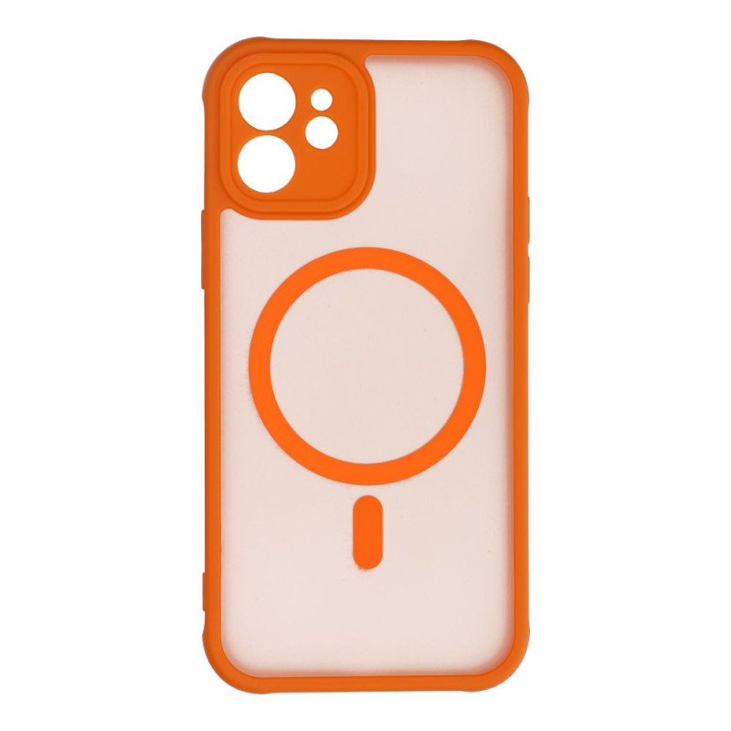 FULL MATTE MAG COVER case compatible with MagSafe for IPHONE 12 hermes orange FULL MATTE MAG COVER case compatible with MagSafe for IPHONE 12 hermes orange