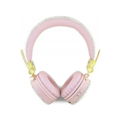 Wireless headphones Guess Metal Logo GUBH704GEMP pink