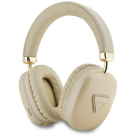 Wireless headphones Guess Metallic Triangle Logo gold