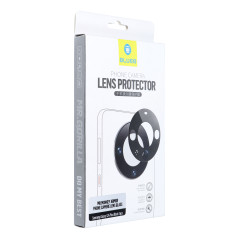 5D Mr. Monkey Armor Camera Glass (Hot Bending) - for Samsung Galaxy S24 / S25 black