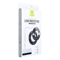 5D Mr. Monkey Armor Camera Glass (Hot Bending) - for Samsung Galaxy S24 Plus / S25 Plus black