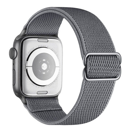 DUX DUCIS strap MIXTURE PRO stretchable braided for Apple Watch 42 / 44 / 45 / 49 mm midnight