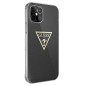 GUESS case for IPHONE 12 Mini GUHCP12SPCUMPTBK (Metallic Collection) black GUESS case for IPHONE 12 Mini GUHCP12SPCUMPTBK (Metallic Collection) black