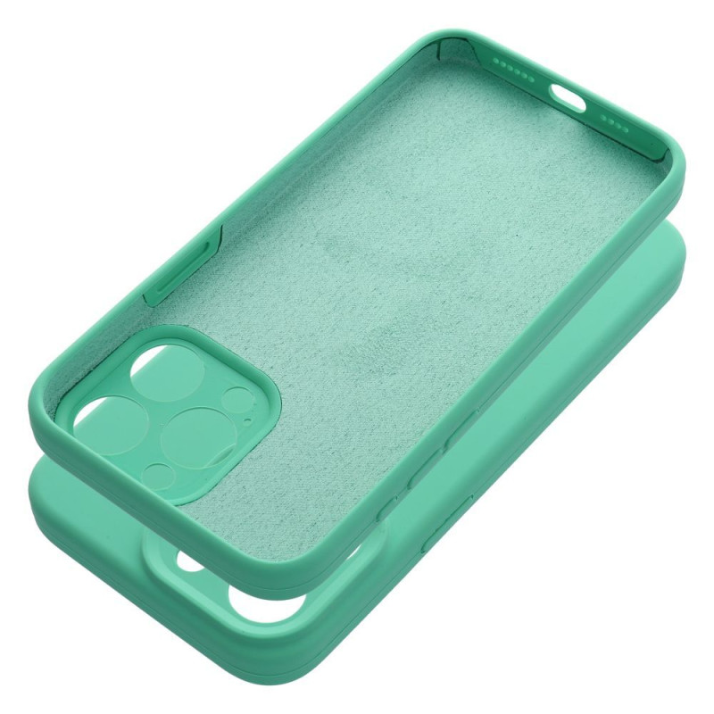 Case SILICONE 2mm for IPHONE 15 Pro Max mint Case SILICONE 2mm for IPHONE 15 Pro Max mint