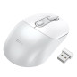 Wireless mouse Hoco 2,4G 1600 dpi GM28 white gray