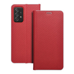 LUNA Book Carbon for SAMSUNG A52 5G / A52 LTE ( 4G ) / A52s 5G red