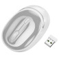 Wireless mouse Hoco 2,4G 1600 dpi GM34 gray white