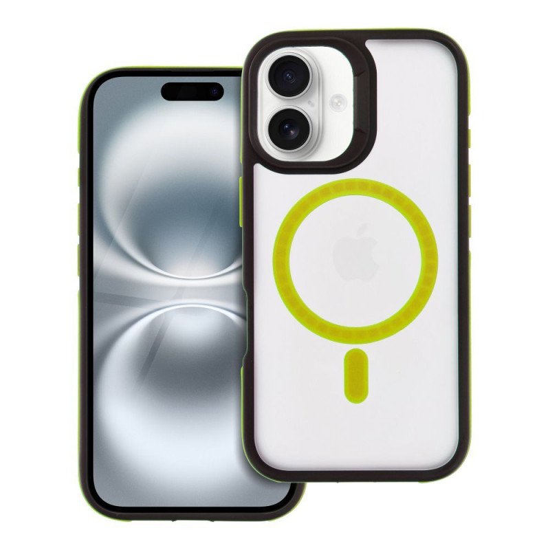 Case NEO for IPHONE 16 compatible with MagSafe yellow