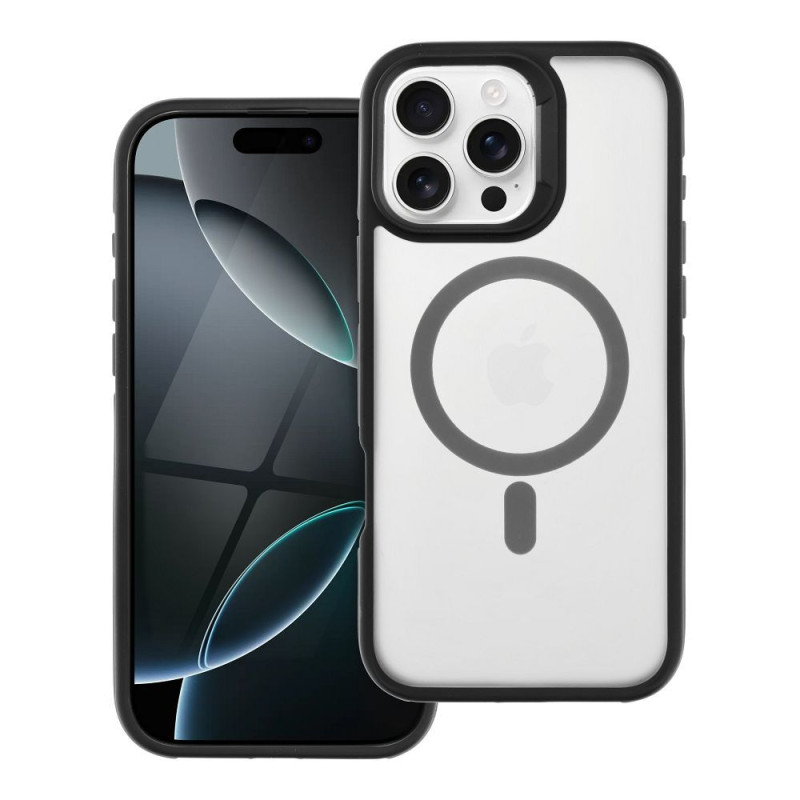 Case NEO for IPHONE 16 Pro Max compatible with MagSafe black Case NEO for IPHONE 16 Pro Max compatible with MagSafe black