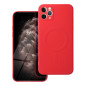 SILICONE MAG COVER case compatible with MagSafe for IPHONE 11 Pro Max red SILICONE MAG COVER case compatible with MagSafe for IPHONE 11 Pro Max red