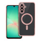 ELECTRO MAG COVER case compatible with MagSafe for SAMSUNG A56 rose gold