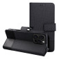Flip case for iPhone 16 Gomma Book black Flip case for iPhone 16 Gomma Book black