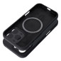 Case SILICONE 2mm for IPHONE 16 Pro Max compatible with MagSafe black