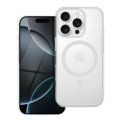 Drop Glue Colorful Ring Mag Cover compatible with MagSafe for IPHONE 12 MINI white