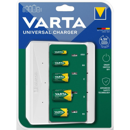 VARTA UNIVERSAL CHARGER 57658 9V