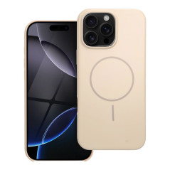 Case for iPhone 16 PRO MAX Glossy Mag Cover compatible with MagSafe white